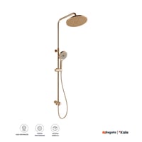 Kale Rain Yuvarlak Push Button Rose Gold Duş Barı-Duş Barları-410200505499-Kale