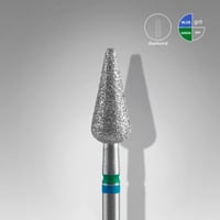 DUO elmas freze armut keskin mavi-yeşil EXPERT çap 5 mm / çalışma kısmı 12 mm.