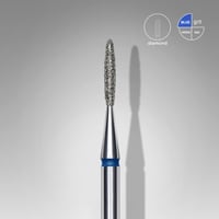 Elmas Alev Freze, Mavi, Çap 1,4 mm, Çalışma Kısmı 8 mm