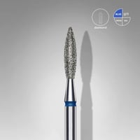 Elmas Alev Freze, Mavi, Çap 2,3 mm, Çalışma Kısmı 10 mm
