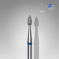 Elmas Damla Freze, Mavi, Çap 2,3 mm, Çalışma Kısmı 5 mm