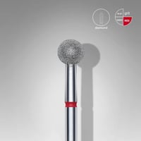 Elmas Küre Freze, Kırmızı, Çap 5 mm