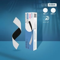 EXPERT Yedek PapmAm Mix Çift Taraflı Törpüler, 180/240 Grit (50 Adet)