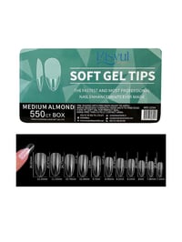 Misyul Soft Jel Tips Medium Almond 550’li 