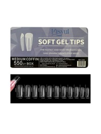 Misyul Soft Jel Tips Medium Coffin 550’li 