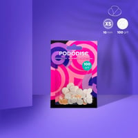 PODODISC STALEKS PRO XS Pedikür Disk İçin Yedek Beyaz Törpüler, 100 Grit (50 adet)