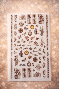 Urban Butterfly & Abstract Nail Art Sticker Series No:07