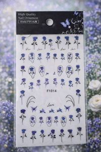 Urban Butterfly & Abstract Nail Art Sticker Series No:04