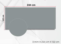 Ant Grey PVC Duvar Paneli