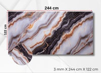 Antik Gold PVC Duvar Paneli