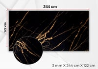BLACK GOLDEN PVC Duvar Paneli