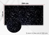 BLACK WHITEPS PVC Duvar Paneli