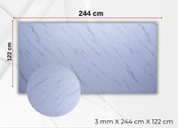 Iceberg Grey PVC Duvar Paneli