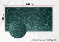 İndian Green PVC Duvar Paneli