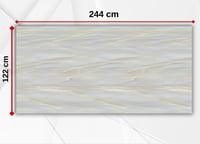 Moji Cream PVC Duvar Paneli