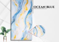 Ocean Blue PVC Duvar Paneli