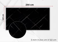 SAHARA BLACKPS PVC Duvar Paneli