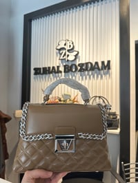 27138 Kapitone Çanta TAUPE