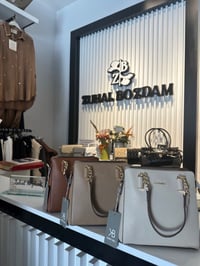 7139 Zincir Detaylı Çanta VİZON