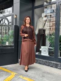 AKASYA TAKIM KAHVERENGİ