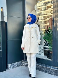 Angora & Yelek Modal Üçlü Pantolon Takım