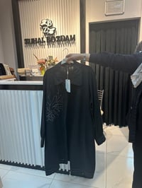 Arka ve Ön Taş İşlemeli Tencel Kap