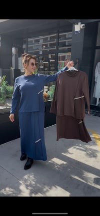 Bambu Modal Merserize Triko Etekli Takım