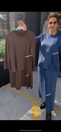 Bambu Modal Merserize Triko Etekli Takım