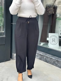 Elçin Pantolon SİYAH