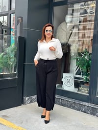 Elçin Pantolon SİYAH