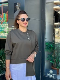 İÇİ GÖMLEK DETAYLI LUNA PANTOLONLU TAKIM