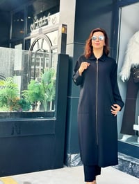 İthal Kumaş Giy Çık Yazlık Kap Siyah