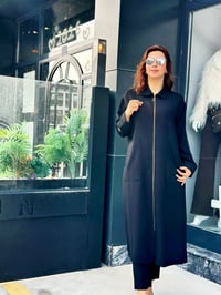 İthal Kumaş Giy Çık Yazlık Kap Siyah