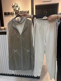 Modal 3'lü Pantolonlu Takım Gri