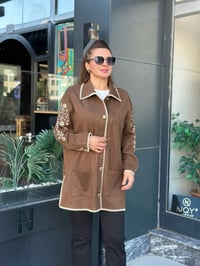 MÜSEMMA BOHEM NAKIŞLI SÜET KAP / AYBÜKE KAP