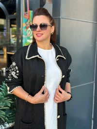 MÜSEMMA BOHEM NAKIŞLI SÜET KAP / AYBÜKE KAP
