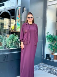 MÜSEMMA DAMLA İKİLİ ELBİSE TAKIM
