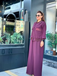 MÜSEMMA DAMLA İKİLİ ELBİSE TAKIM