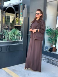 MÜSEMMA DAMLA İKİLİ ELBİSE TAKIM