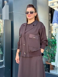 MÜSEMMA DAMLA İKİLİ ELBİSE TAKIM