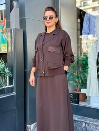MÜSEMMA DAMLA İKİLİ ELBİSE TAKIM