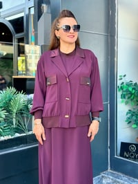 MÜSEMMA DAMLA İKİLİ ELBİSE TAKIM