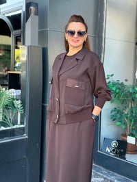 MÜSEMMA DAMLA İKİLİ ELBİSE TAKIM