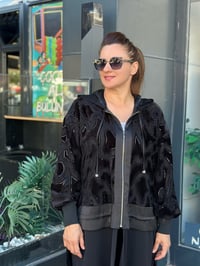 MÜSEMMA KADİFE DETAYLI DEFNE TAKIM