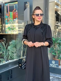 MÜSEMMA LEYLAK ELBİSE SİYAH