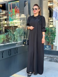 MÜSEMMA LEYLAK ELBİSE SİYAH