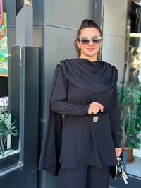 MÜSEMMA ÜÇLÜ PELERİNLİ DENİZ TAKIM