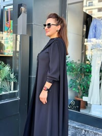 MÜSEMMA ZERAY OMUZ DETAYLII ABİYE
