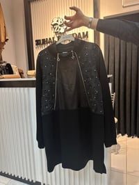 Siyah Fermuarlı Tunik