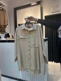 Tencel Taş detaylı Tunik & Pantolon Takım